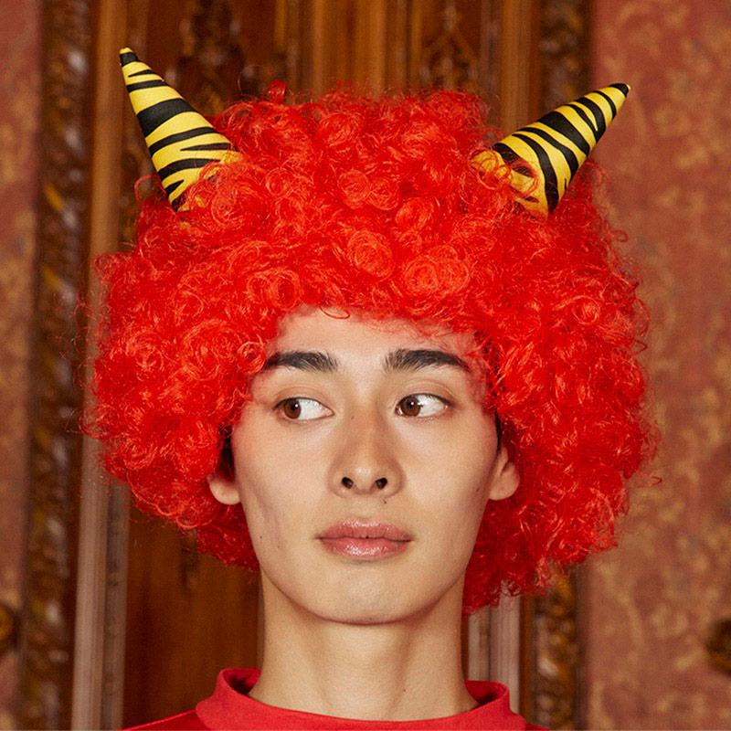 クリアストーン コスチューム スーパー赤鬼セット 1個(ご注文単位1個)【直送品】