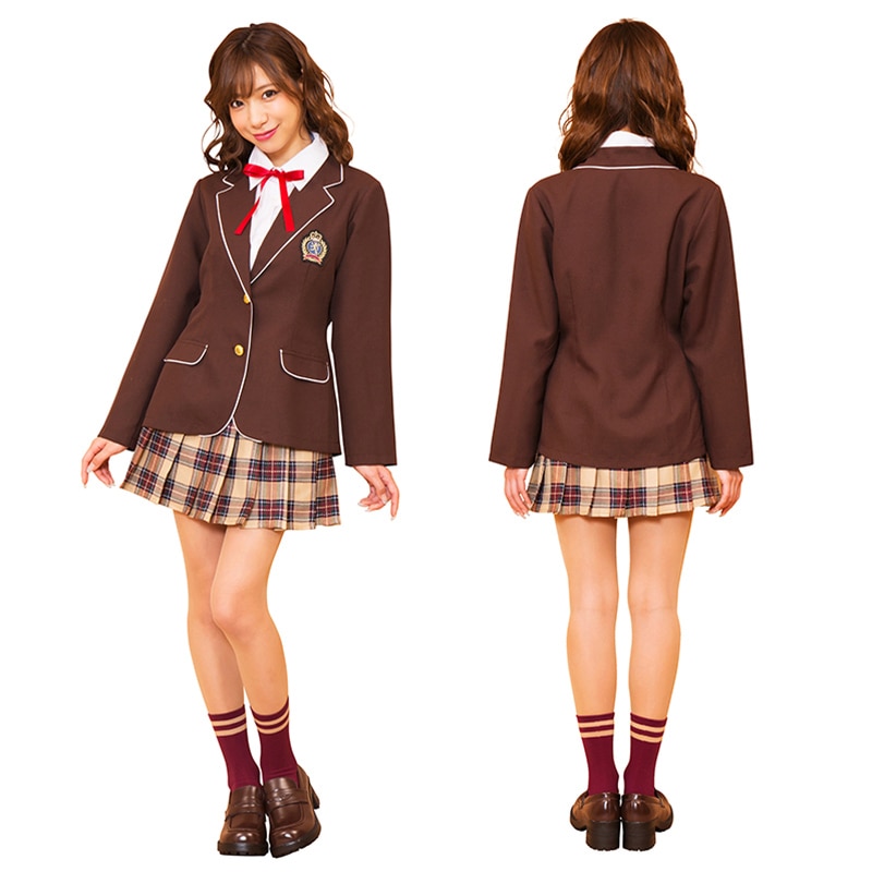 クリアストーン コスチューム　グロウホリック プレッピーガール フリーサイズ 1個（ご注文単位1個）【直送品】