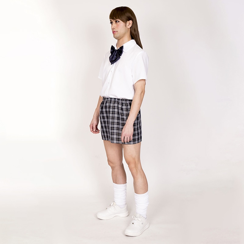 クリアストーン コスチューム 女装MAN イケイケJK MAN 1個(ご注文単位1個)【直送品】