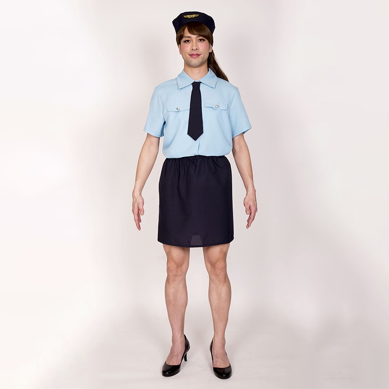 クリアストーン コスチューム 女装MAN ドキドキポリスMAN 1個(ご注文単位1個)【直送品】