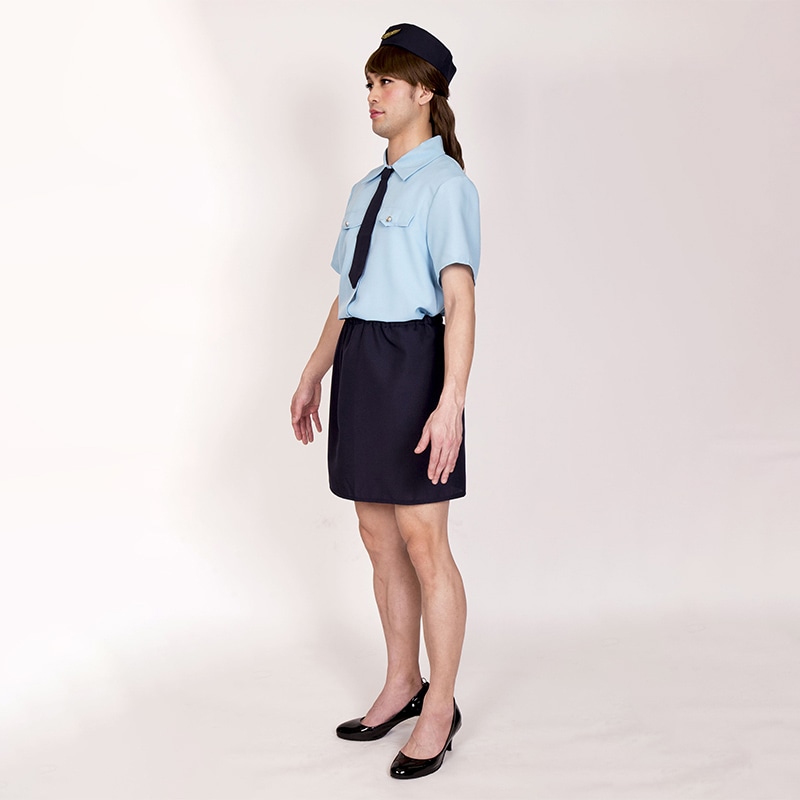 クリアストーン コスチューム 女装MAN ドキドキポリスMAN 1個(ご注文単位1個)【直送品】