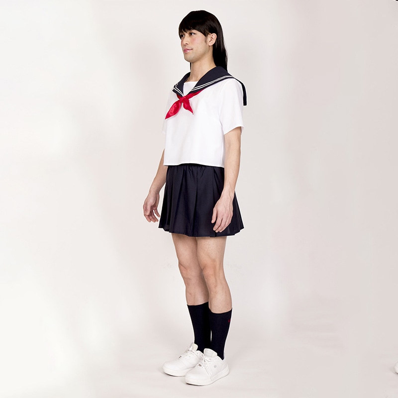 クリアストーン コスチューム 女装MAN 純情セーラーMAN 1個(ご注文単位1個)【直送品】
