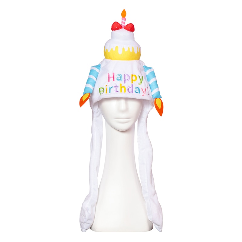 クリアストーン パタパタケーキハット　ショートケーキ フリーサイズ  1個（ご注文単位1個）【直送品】