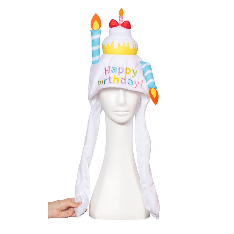 クリアストーン パタパタケーキハット ショートケーキ フリーサイズ 1個(ご注文単位1個)【直送品】