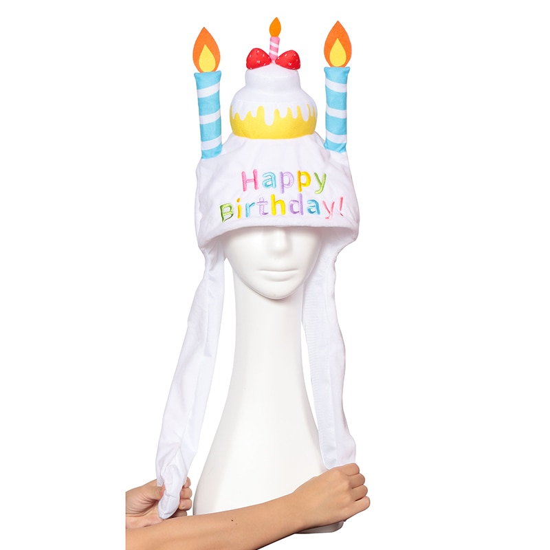 クリアストーン パタパタケーキハット ショートケーキ フリーサイズ 1個(ご注文単位1個)【直送品】