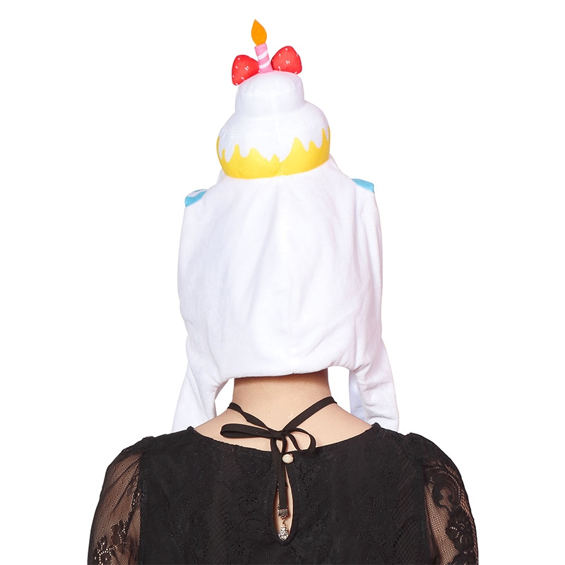 クリアストーン パタパタケーキハット ショートケーキ フリーサイズ 1個(ご注文単位1個)【直送品】