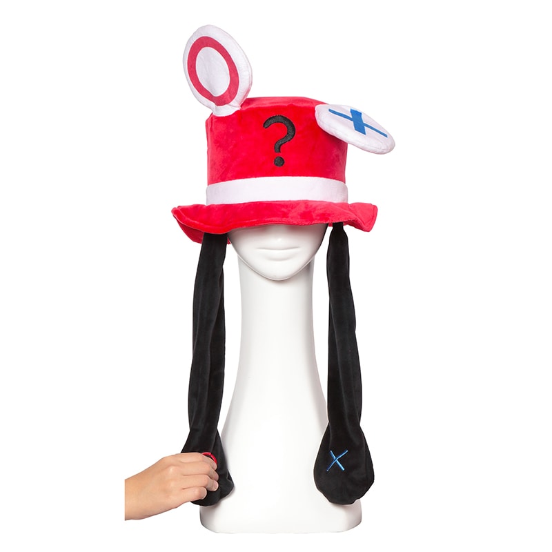 クリアストーン パタパタハット　マルバツ フリーサイズ  1個（ご注文単位1個）【直送品】