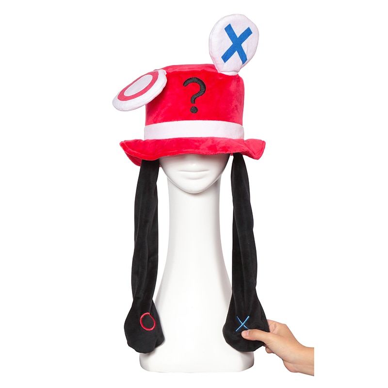 クリアストーン パタパタハット　マルバツ フリーサイズ  1個（ご注文単位1個）【直送品】