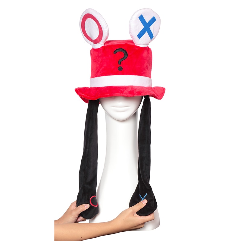 クリアストーン パタパタハット　マルバツ フリーサイズ  1個（ご注文単位1個）【直送品】