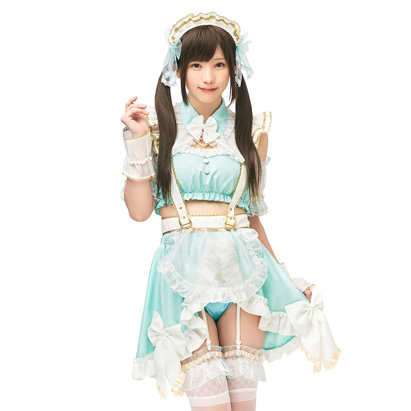 クリアストーン コスチューム えなこコラボ アニバーサリーメイド セパレート 1セット(ご注文単位1セット)【直送品】