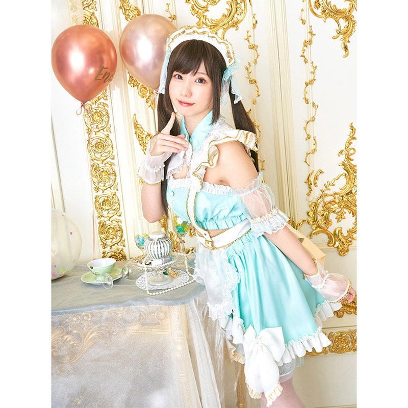 クリアストーン コスチューム えなこコラボ アニバーサリーメイド セパレート 1セット(ご注文単位1セット)【直送品】