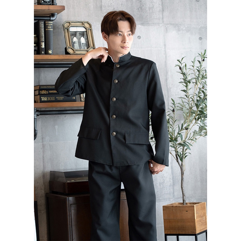 クリアストーン コスチューム　MENコス　スクール学ラン フリーサイズ  1個（ご注文単位1個）【直送品】