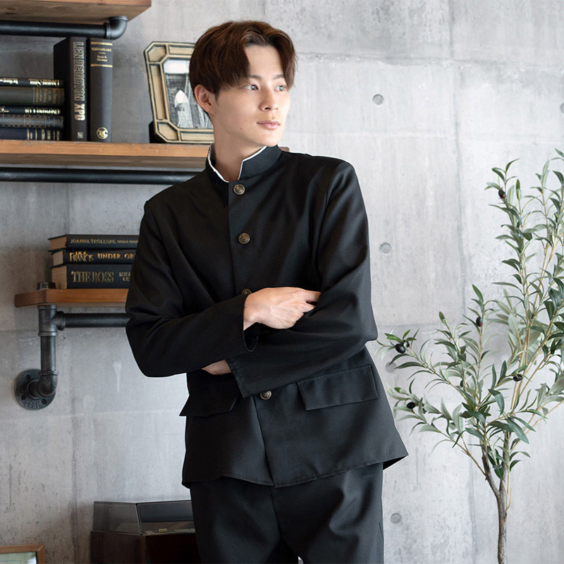 クリアストーン コスチューム　MENコス　スクール学ラン フリーサイズ  1個（ご注文単位1個）【直送品】