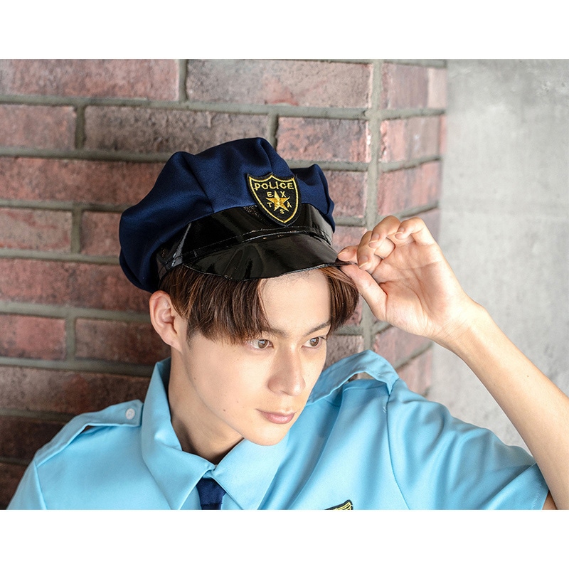 クリアストーン コスチューム MENコス おまわりさん フリーサイズ 1個(ご注文単位1個)【直送品】