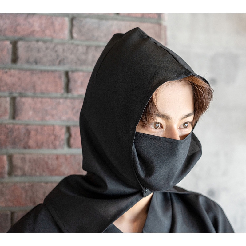 クリアストーン コスチューム MENコス 黒忍者 フリーサイズ 1個(ご注文単位1個)【直送品】