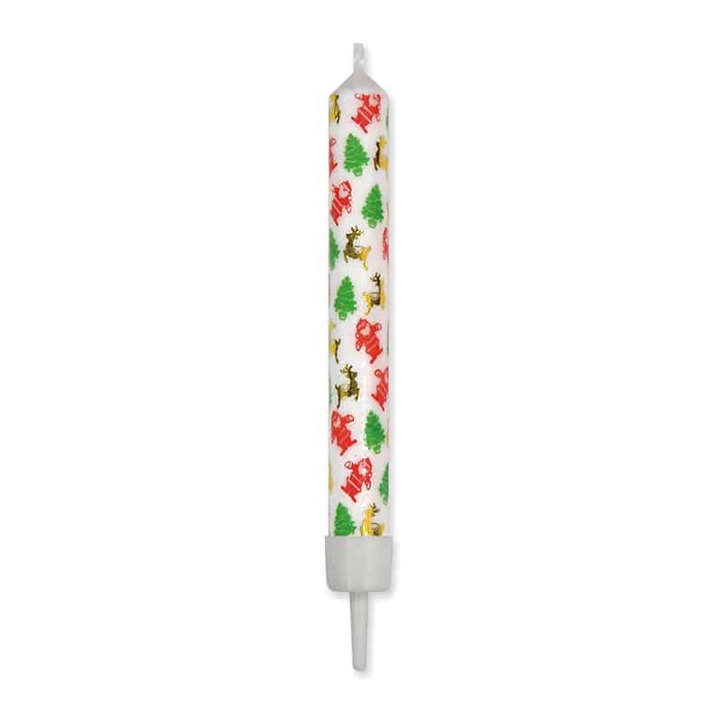 ユウキ 飾りキャンドル Xmas トナカイ 136331 100セット/袋（ご注文単位1袋）【直送品】