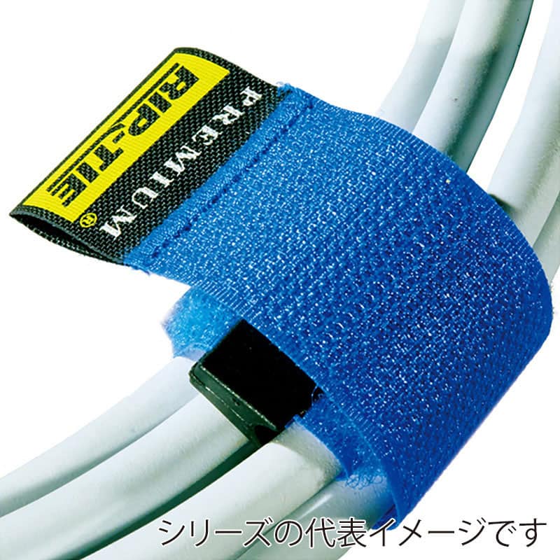 RIP-TIE リップロックケーブルラップ 25.4mm幅 114.3mm ネオンピンク 100本 RLH-045-100-NP 1個（ご注文単位1個）【直送品】