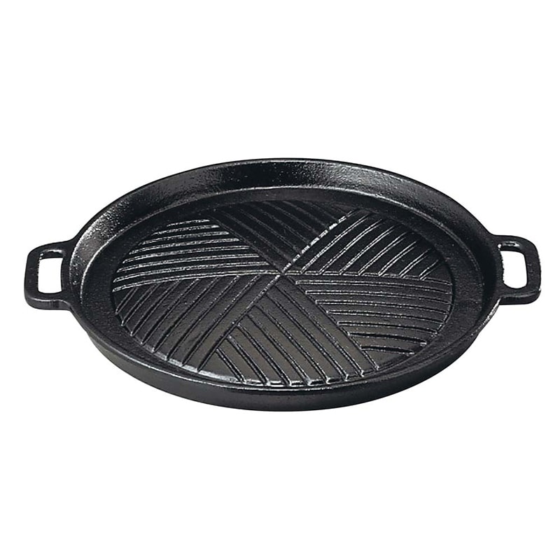 【直送品】 SN　電磁　ジンギスカン鍋　26cm　鉄製