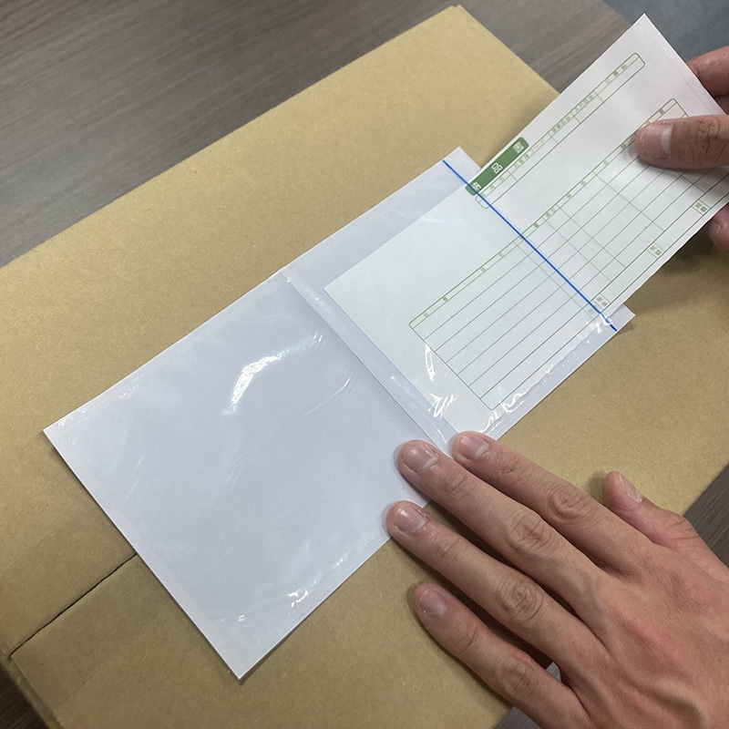 パピルスカンパニー 伝票袋 デリバリーパック ポケットタイプ PA-001T 100枚/束