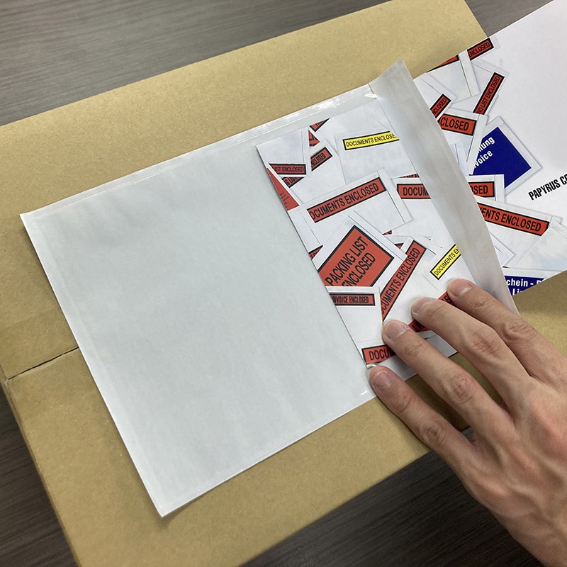 パピルスカンパニー 伝票袋 デリバリーパック A5サイズ用 PA-005T 100枚/束