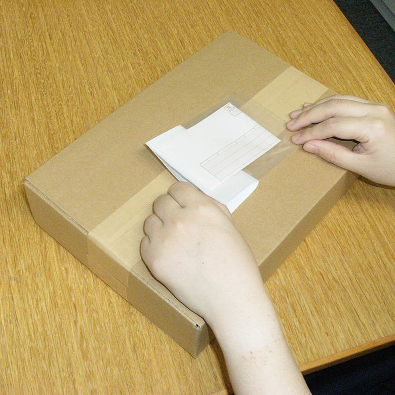 パピルスカンパニー 伝票袋 デリバリーパック A7サイズ用 PA-017T 100枚/束