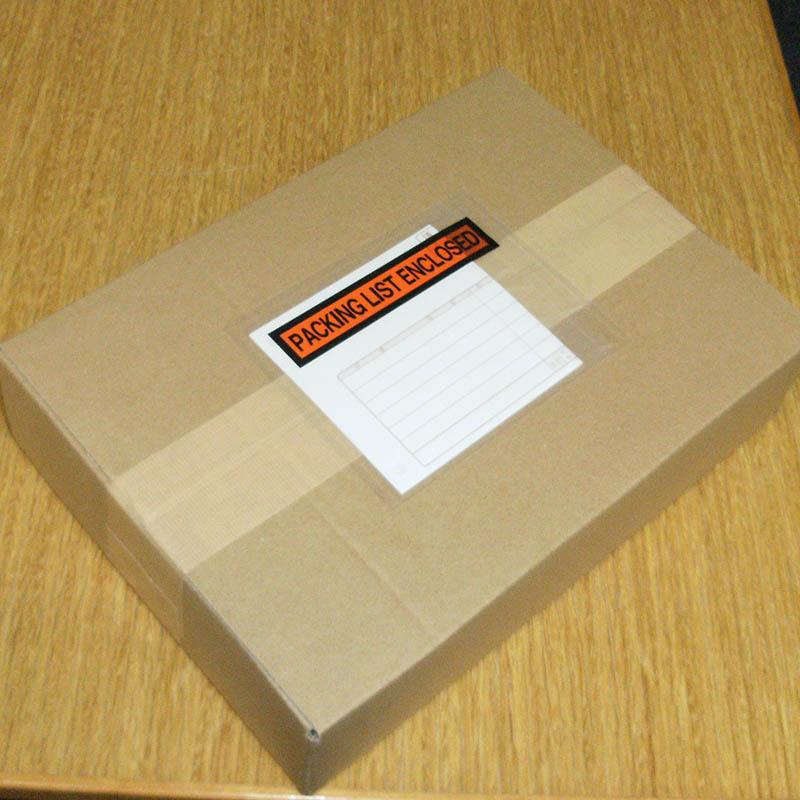 パピルスカンパニー 伝票袋 デリバリーパック PACKING LIST A7サイズ PA-019T 1束(ご注文単位20束)【直送品】