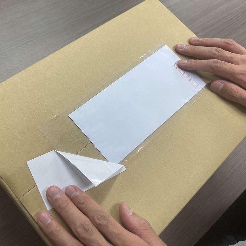 パピルスカンパニー 伝票袋 デリバリーパック ONE PIECE 長4 PA-151 1束(ご注文単位20束)【直送品】