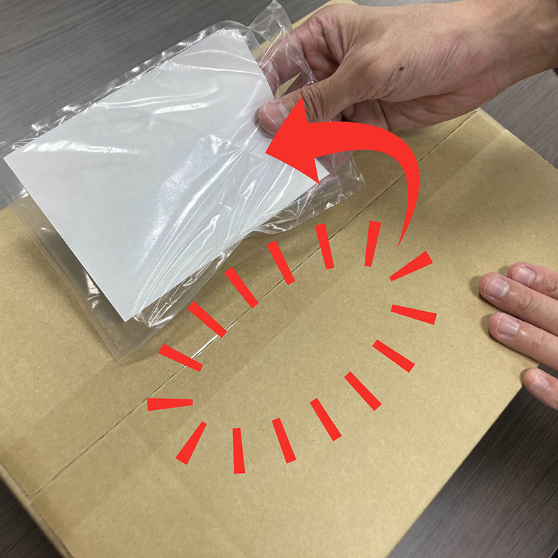 パピルスカンパニー 伝票袋 デリバリーパック 再剥離 完全密封タイプ A6サイズ PA-704RJ-N 100枚/束