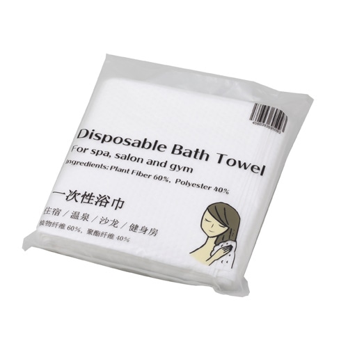 ㈱三和 アメニティ 使い捨てバスタオル ECO-70140 120枚/箱(ご注文単位1箱)【直送品】