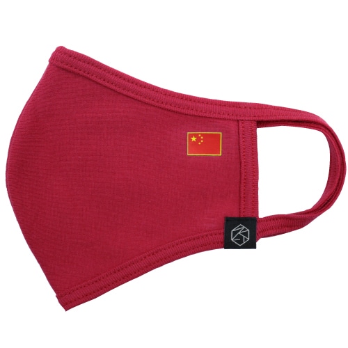 ㈱三和 マスク　SERAO　国旗マスク  SRO-CN　中国 1袋（ご注文単位1袋）【直送品】