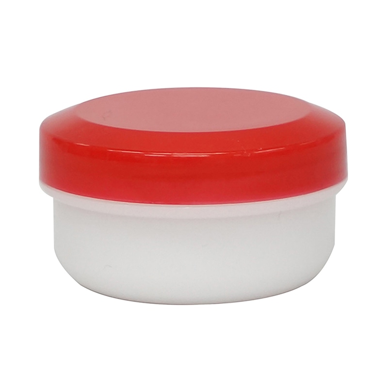 金鵄製作所 アルファ軟膏壷 増量タイプ 24ml 赤キャップ 30個/袋（ご注文単位1袋）【直送品】