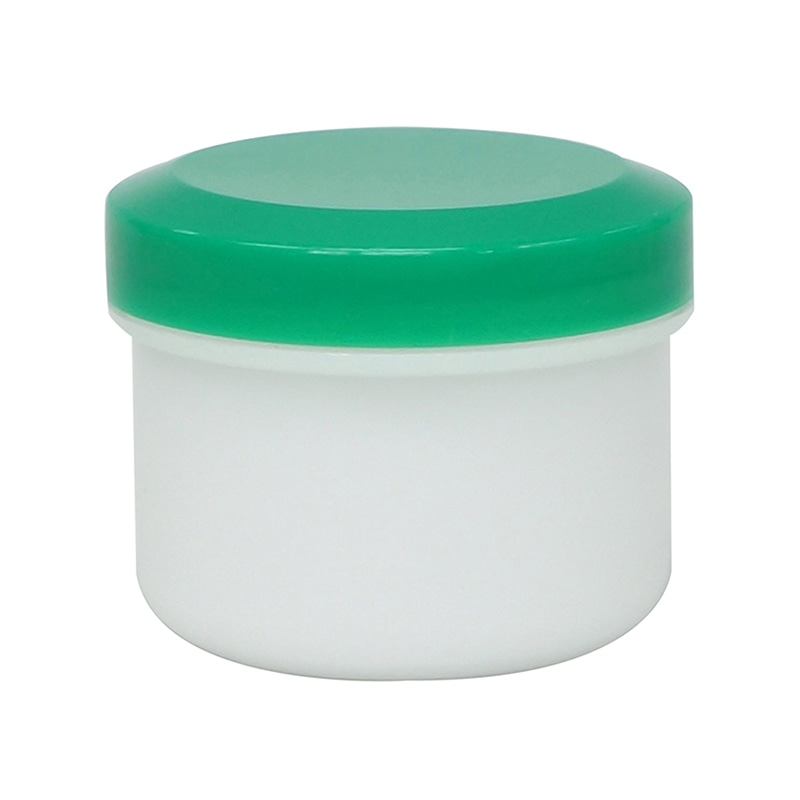 金鵄製作所 アルファ軟膏壷 増量タイプ 36ml 緑キャップ 30個/袋（ご注文単位1袋）【直送品】