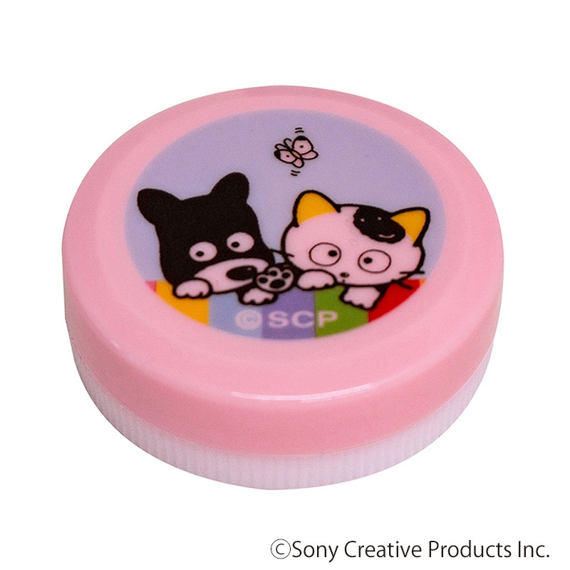 金鵄製作所 タマプリント浅型壷 5ml ピンクキャップ 50個/袋（ご注文単位1袋）【直送品】