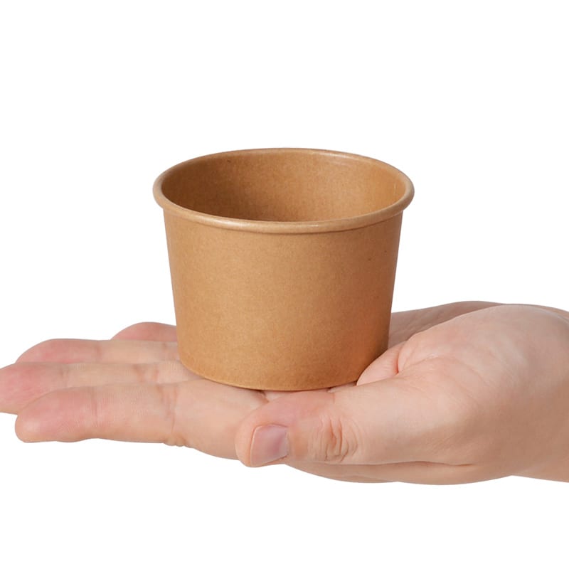 ストリックスデザイン 未晒フードカップ 3.5オンス 50個入 SD-101A 1パック（ご注文単位20パック）【直送品】