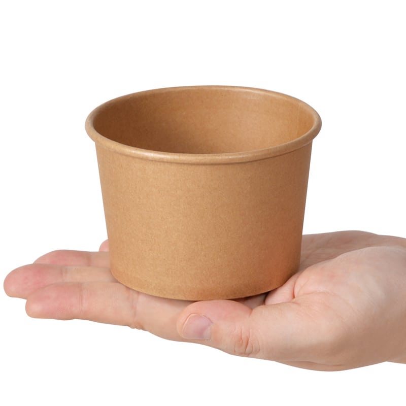 ストリックスデザイン 未晒フードカップ 10オンス 50個入 SD-102A 1袋（ご注文単位20袋）【直送品】