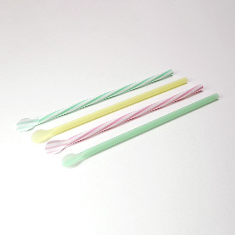 ストリックスデザイン 植物由来原料配合 スプーンストロー 30本入 SD-152 1束（ご注文単位150束）【直送品】