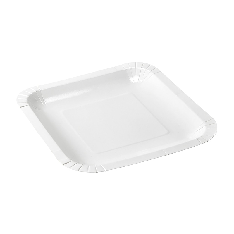 ストリックスデザイン スクエアプレート 18cm 50枚入 SD-708 1袋(ご注文単位48袋)【直送品】