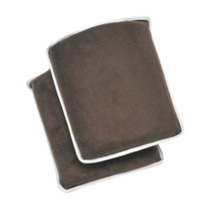 フットレストカバー　KR-13　2コ組　ブラウン   1個（ご注文単位1個）【直送品】