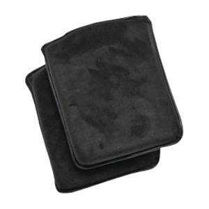 フットレストカバー　KR-13　2コ組　ブラック   1個（ご注文単位1個）【直送品】