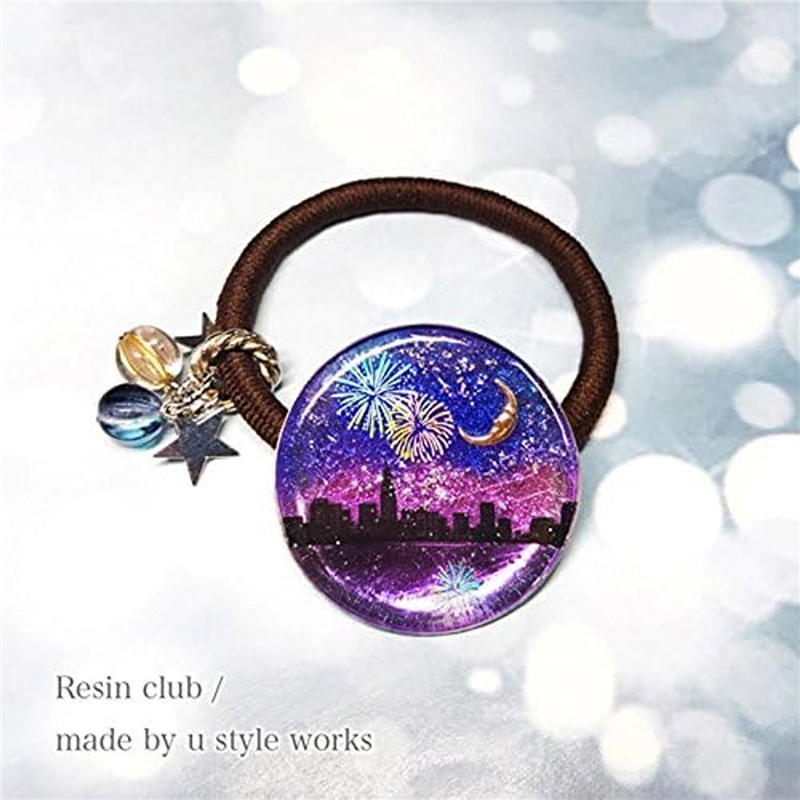 レジンクラブ 花火 両面 UVレジン用シールパーツ RC-FIW-101 1枚(ご注文単位1枚)【直送品】