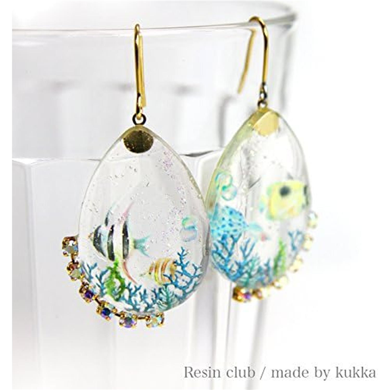 レジンクラブ 珊瑚 両面 UVレジン用シールパーツ RC-COR-101 1枚(ご注文単位1枚)【直送品】