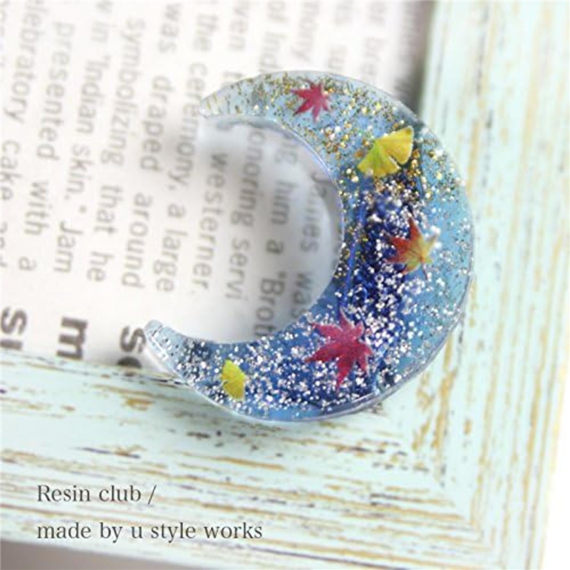 レジンクラブ 紅葉 両面 UVレジン用シールパーツ RC-MMJ-101 1枚(ご注文単位1枚)【直送品】