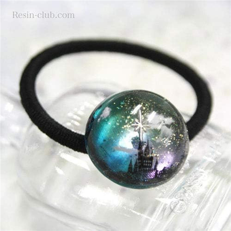 レジンクラブ 西洋の城シルエット 両面 UVレジン用シールパーツ RC-SHR-101 1枚(ご注文単位1枚)【直送品】