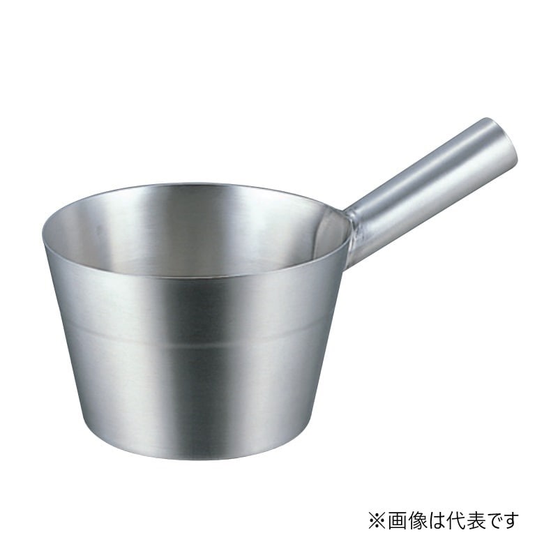 スギコ産業 18-8 テーパー型ひしゃく φ138 SA0950-SH-2112 1個（ご注文単位1個）【直送品】