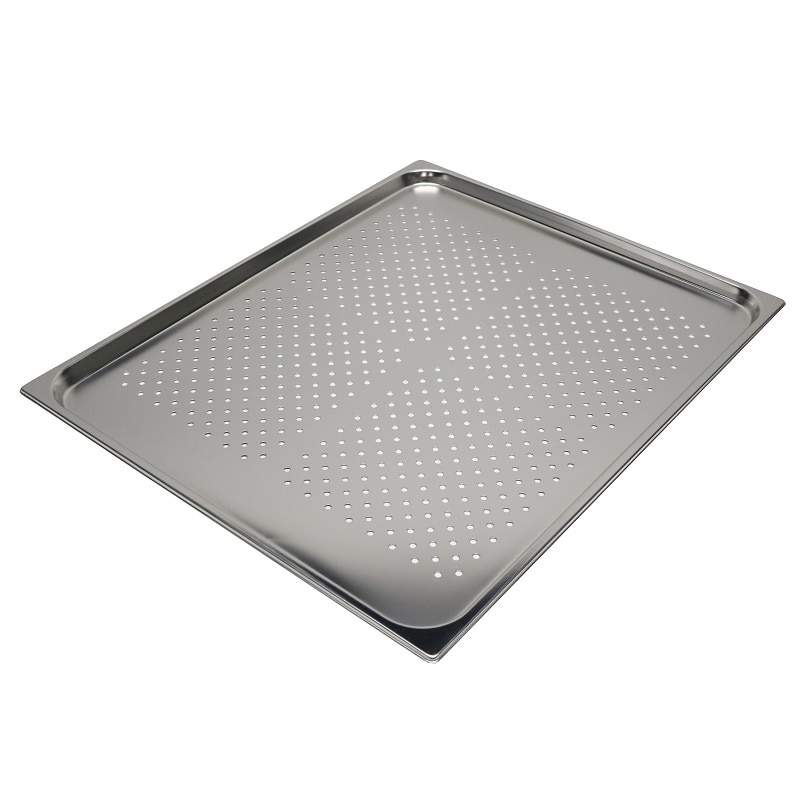 スギコ産業 18-8 スーパーデラックスパン 穴明 2/1サイズ H20cm SA2113-SH-2221E20P 1個(ご注文単位1個)【直送品】