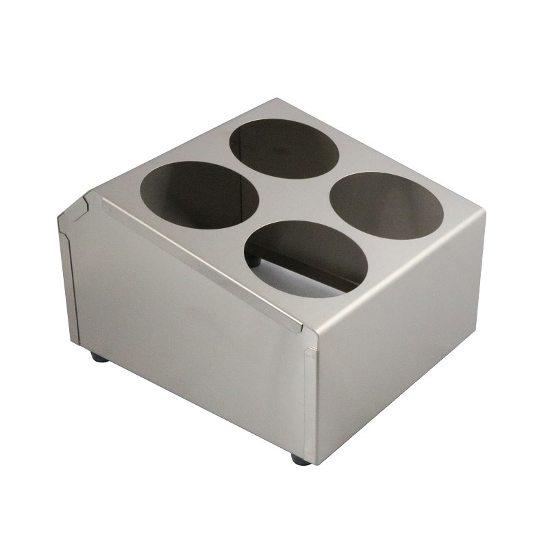 スギコ産業 18-8 シルバーティナー 本体 2列4穴 シリンダー無 SA1060-TO-761-4 1個（ご注文単位1個）【直送品】