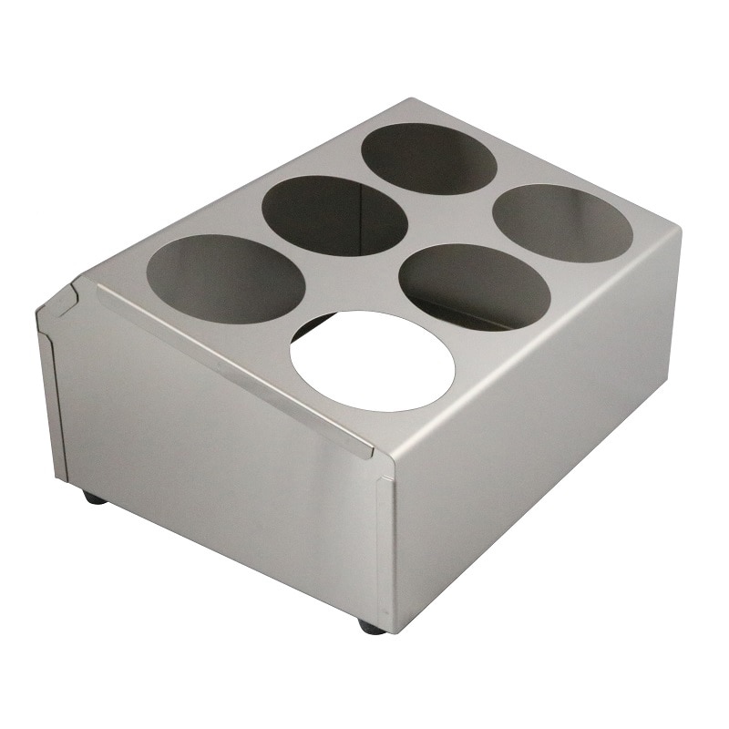 スギコ産業 18-8 シルバーティナー 本体 2列6穴 シリンダー無 SA1061-TO-761-5 1個（ご注文単位1個）【直送品】