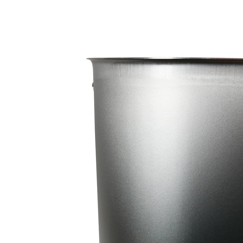 スギコ産業 18-8 目盛付深型角キッチンポット フタ付 手付 30cm SA0878-SH-4230D-テツキ 1個（ご注文単位1個）【直送品】