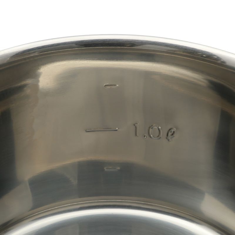 スギコ産業 18-8 浅型キッチンポット φ160 SA0708-SH-4616S 1個（ご注文単位1個）【直送品】