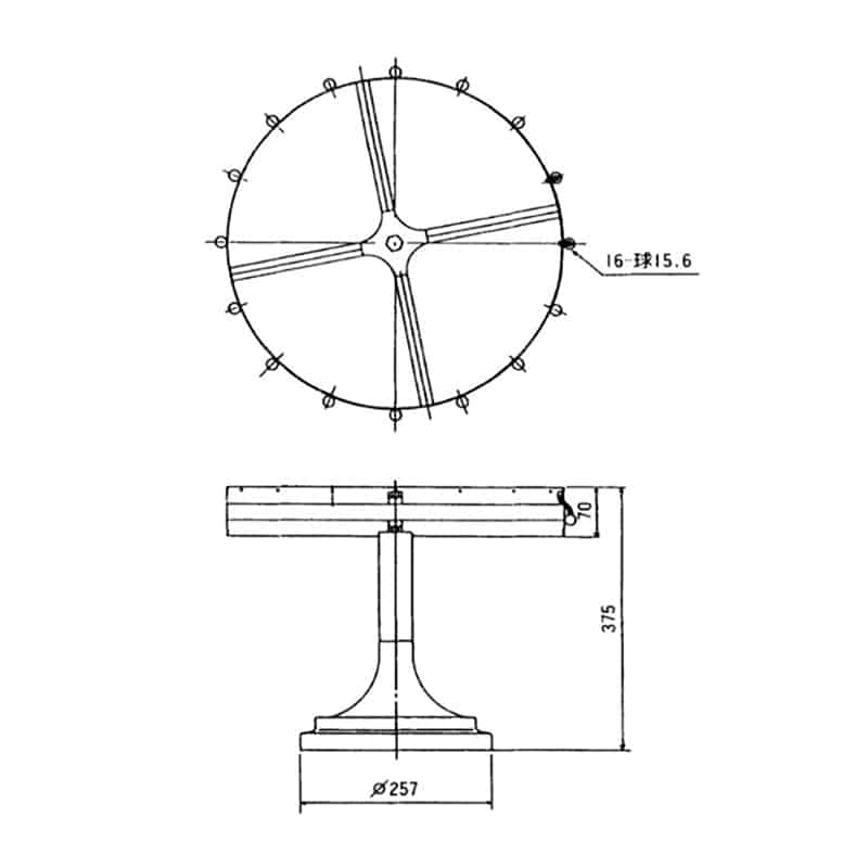 スギコ産業 18-8オーダークリッパー 据置き用 18インチ SA1043-SH-4576MP 1個(ご注文単位1個)【直送品】